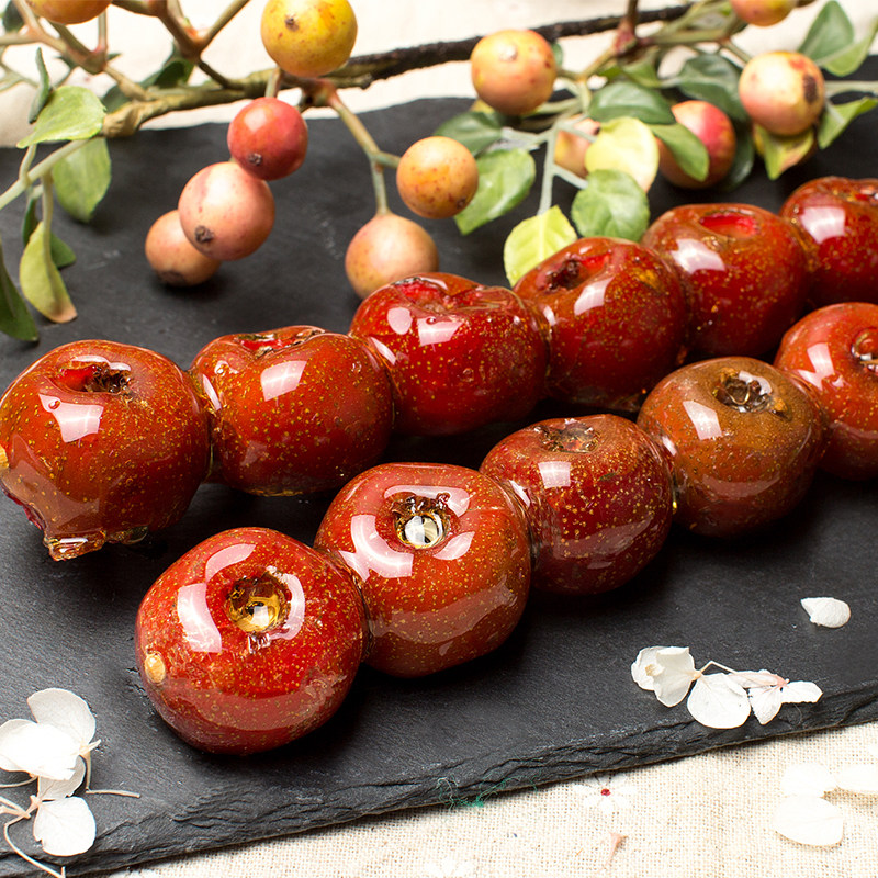 Every day full of sugar, red rock candy gourd, fresh fruit, hawthorn bag to go nuclear old Beijing sweet and sour crispy snack Shunfeng