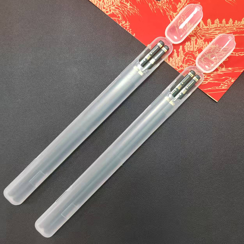 Portable Chopstick Storage Box, One Chopstick Per Person, Mold-Proof, Non-Slip, Anti-Scalding, Suitable for Work and Outdoor Use, Portable Alloy Chopsticks