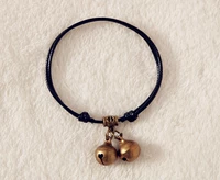 Черный ретро колокольчик