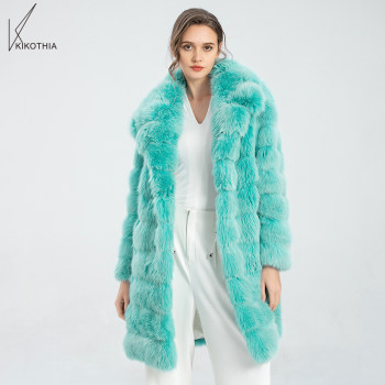 Kaka Fur Noble Tiffany Blue Russian Sable Large suit Collar Jacket/coat ຄລາດສິກ