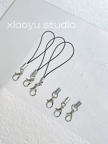 Ремешок, браслет из бисера ручной работы, бусины, аксессуары, мобильный телефон, белый USB-флеш-накопитель, брелок, DIY