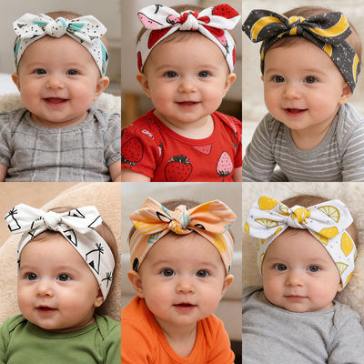 Baby girl headbands, children's princess bows, hair bouquets, hair accessories, newborn caps, cute headwear