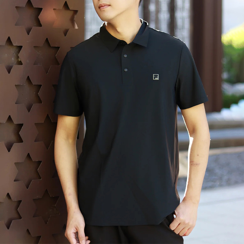 Fila Men's Short-Sleeved T-Shirt Quick-Drying Polo Shirt 2026 Summer New Sports Top A51M621110