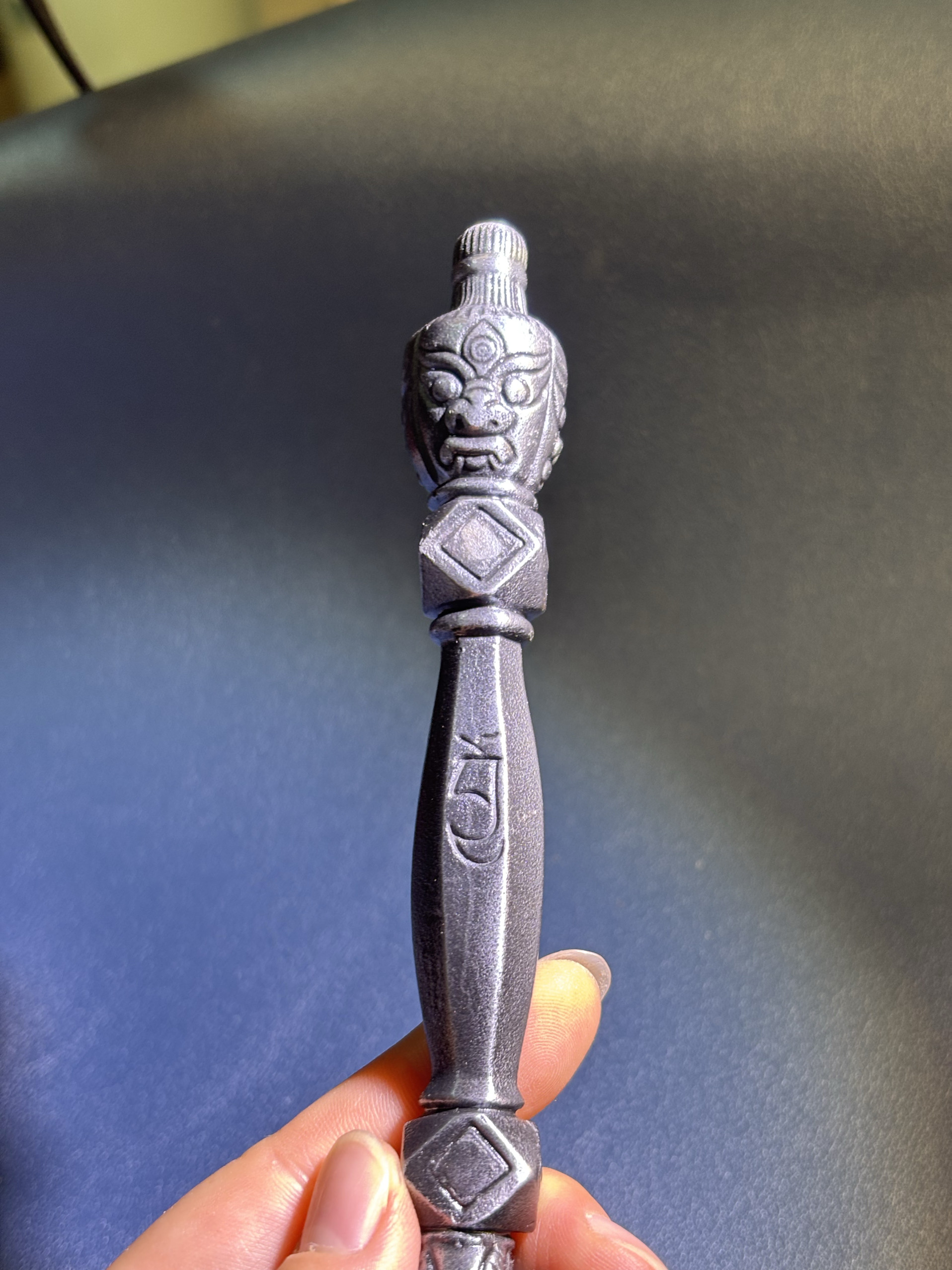 尼泊尔制天铁金刚撅金刚杵法器：加持家居氛围的神秘力量！