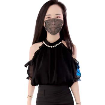 ເສື້ອ chiffon off-shoulder ຂອງຝຣັ່ງສໍາລັບແມ່ຍິງ summer 2025