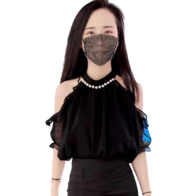ເສື້ອ chiffon off-shoulder ຂອງຝຣັ່ງສໍາລັບແມ່ຍິງ summer 2025