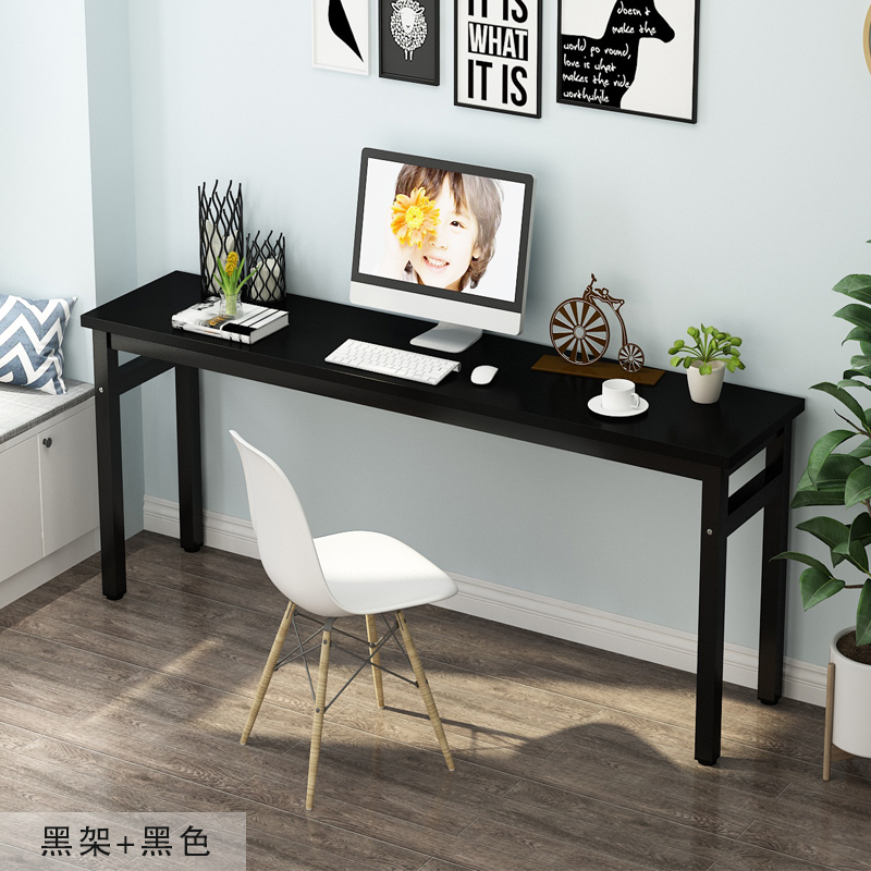Bàn máy tính bàn bàn tùy chỉnh bàn đơn giản học tại nhà bàn hình chữ nhật bằng tường hẹp bàn - Bàn mẫu bàn học đẹp nhất
