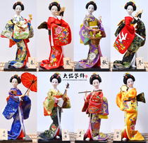Special offer 12 inch Japanese doll Japanese Kimono Doll puppet humanoid geisha decoration ornaments home crafts