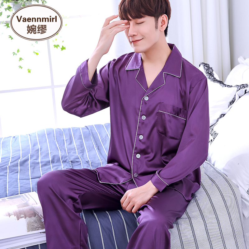 Pyjama pour homme VAENNMIRL  MIAO MIAO en Polyester Polyester  à manches longues - Ref 2988313 Image 4