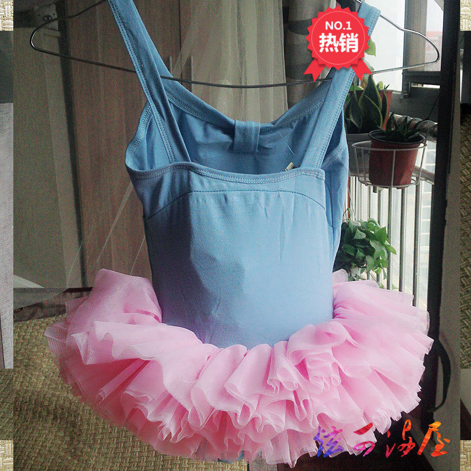 Children's dance clothes girls practice clothes suspenders ballet skirt summer dance skirt girls tutu skirt clothing - Taobao