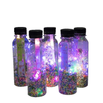 Live broadcast props creative luminous colorful drift bottles wishing notes romantic decorative plastic ornaments lantern gifts