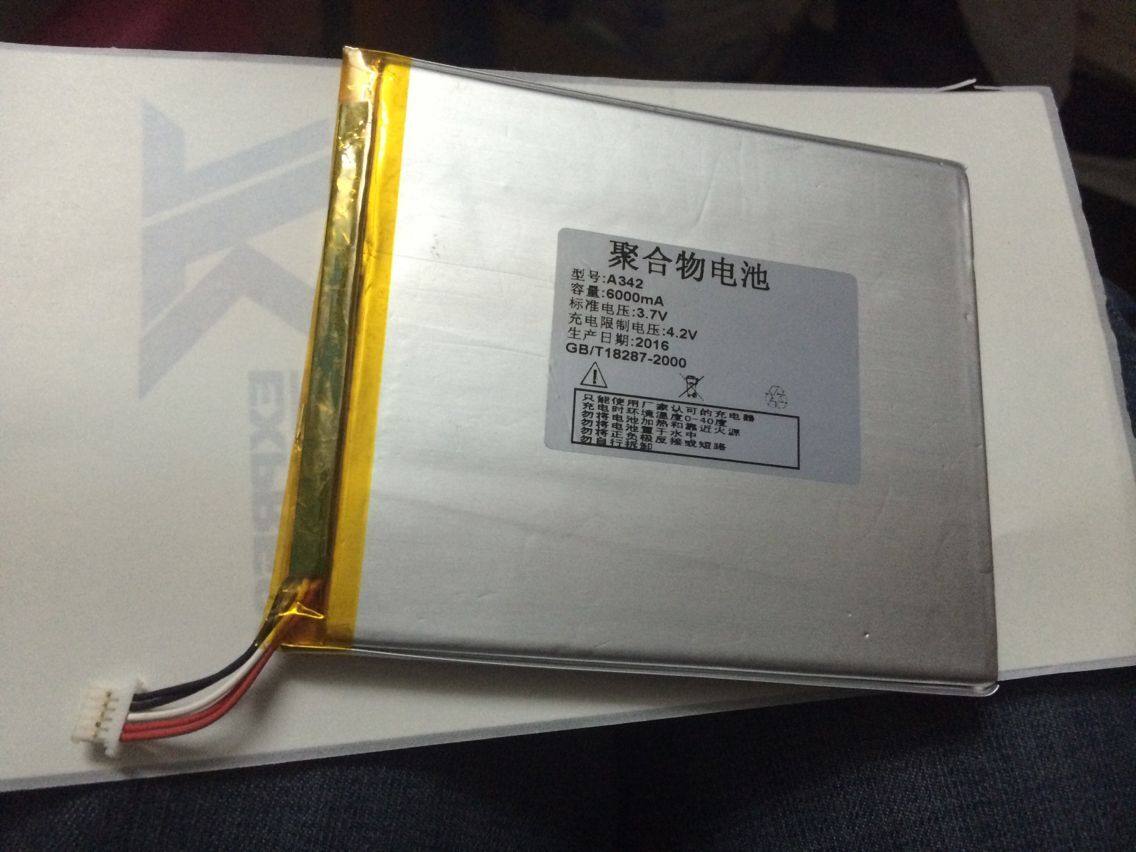Brand new onda v80 plus tablet polymer lithium battery 6000 mAh 5 wire plug 