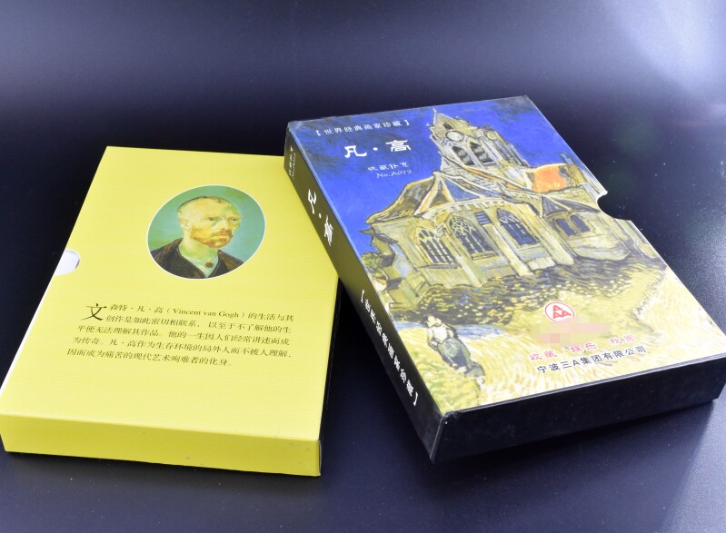 Oversized Poker Collection Poker Collection Poker Limited Edition Poker Van Gogh Picasso Famous Painting Playing Cards Cards