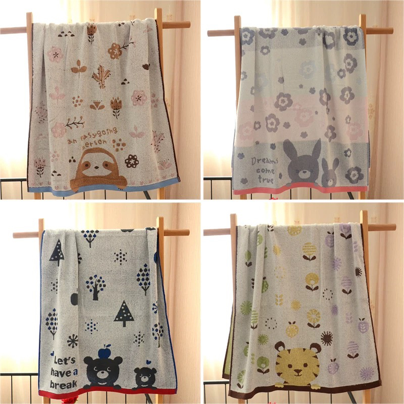 Clearance Sale Special Price Export Japanese Style Pure Cotton Household All-Cotton Absorbent Soft Bath Towel Universal 60X120 Clearance Sale Special Price Export Japanese Style Pure Cotton Household All-Cotton Absorbent Soft Bath Towel Universal 60X120