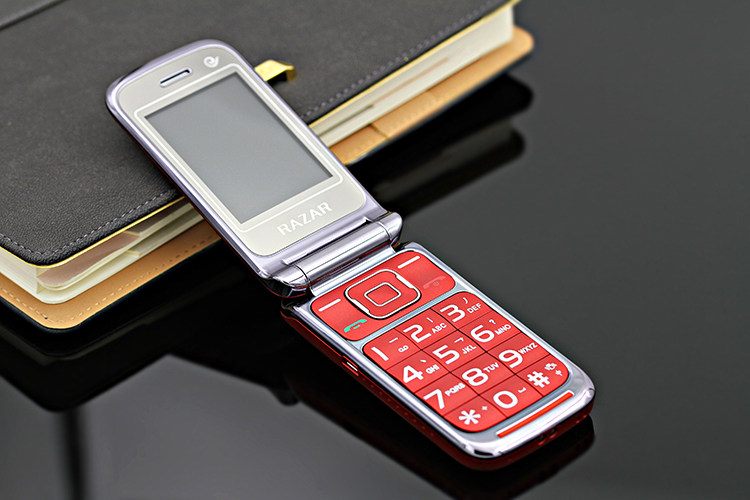 锐族 R2015全网通电信老人机翻盖男女超长待