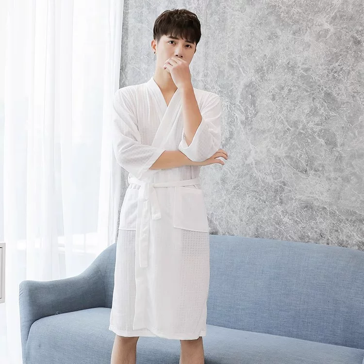 Towel, thin breathable bathrobe, pijama, water absorbent, plus size