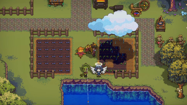             steam 太阳港 Sun Haven 农场联机模拟 PC英文正版        
