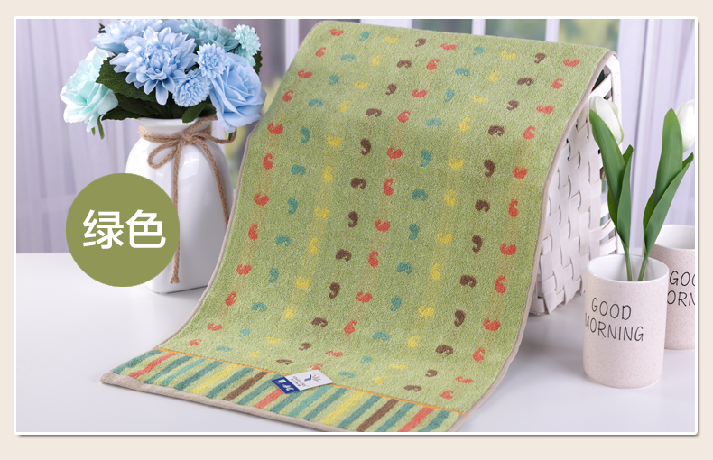Khăn bông vàng Biểu tượng âm nhạc nhiều màu Khăn rửa dày Khăn nước - Khăn tắm / áo choàng tắm khăn tắm cho bé