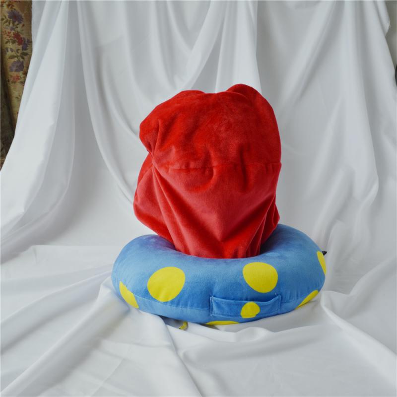 Bt21 trùm đầu gối hình chữ U gối xe du lịch BTS chống đạn vị thành niên gối hình chữ u gối hoạt hình gối chữ u cao su non