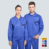 Синий антистатический осенний комбинезон, электронный лонгслив