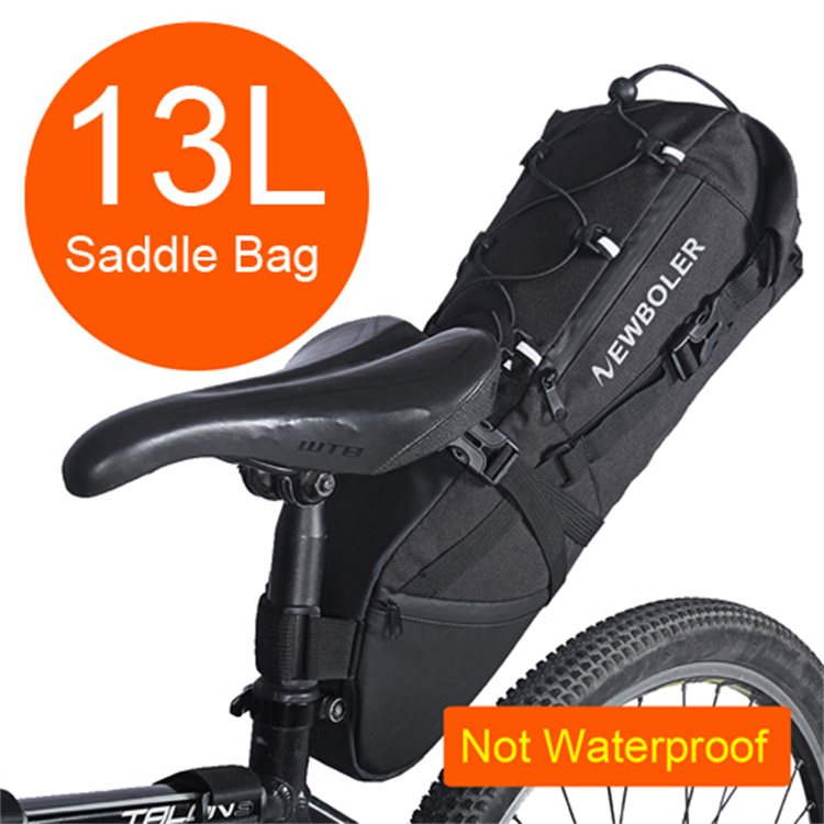 NEWBOLER Bike Tailbag Large Capacity Long-distance Ride Equipped Road Car Tailo Climbing Bike Saddle Bag