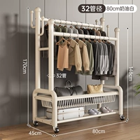 ✅【 Кремовый белый】 Длина 0,8 метра x Высота 1,7 метра + корзина сетки хранения 【молчаливое универсальное колесо】