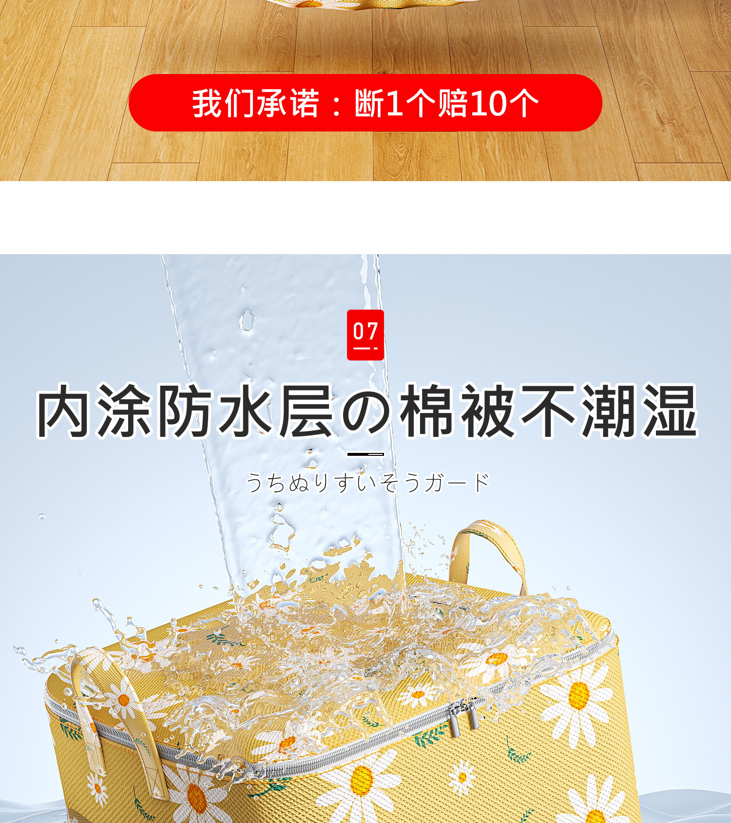 Сжатие одежды и сумок 日本衣物压缩装被子收纳袋大容量衣服棉被牛津布搬家打包整理行李