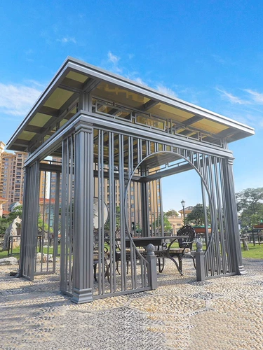 Дорожная современная металлическая вилла, алюминиевый сплав, делается под заказ