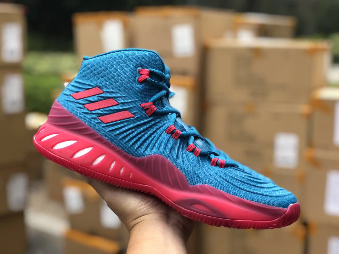 Crazy Explosive 2017 Giày bóng rổ Adidas Wiggins DB0544 BY3768 AC8805