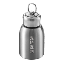 Custom printed logo mini gift cup 304 stainless steel thermos cup student portable compact advertising cup with engraving