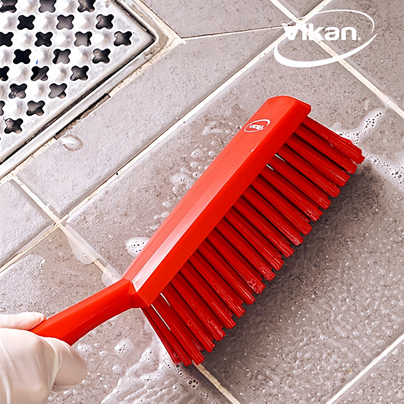 Danish Vikan Food-Grade Household, Factory, and Shop Manual Cleaning Tool Medium-Hard Cleaning Brush 4589