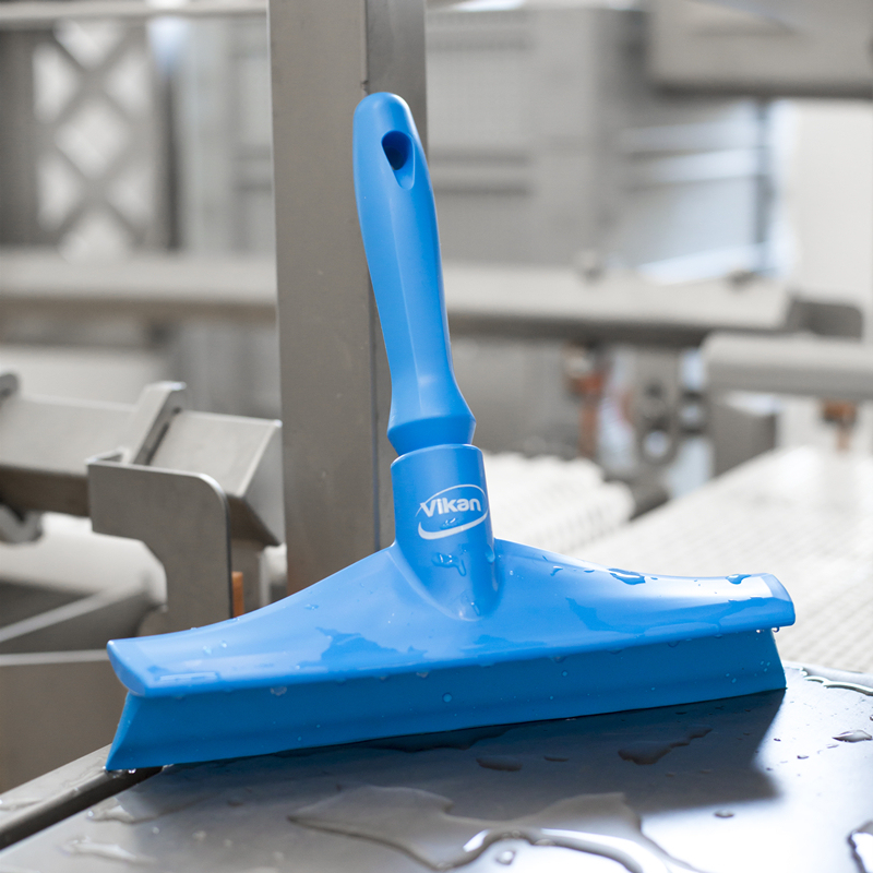 Danish Vikan Food, Pharmaceutical, and Household Manual Cleaning Tool 25cm Single-Blade Handheld Water Scraper 7125 Danish Vikan Food, Pharmaceutical, and Household Manual Cleaning Tool 25cm Single-Blade Handheld Water Scraper 7125