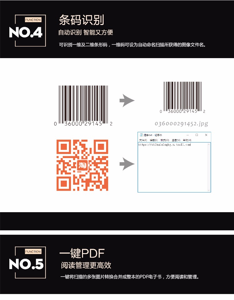 Máy quét cầm tay tốc độ cao Zhihui Xingjie E5 Gao Paiyi HD 5 triệu pixel A4 Jieyu Gao Paiyi A4 - Máy quét