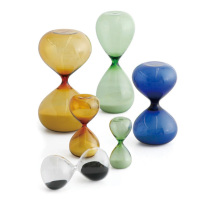 Japan HIGHTIDE Office Learning Stationery Simple Creative Transparent Glass Hourglass Timer
