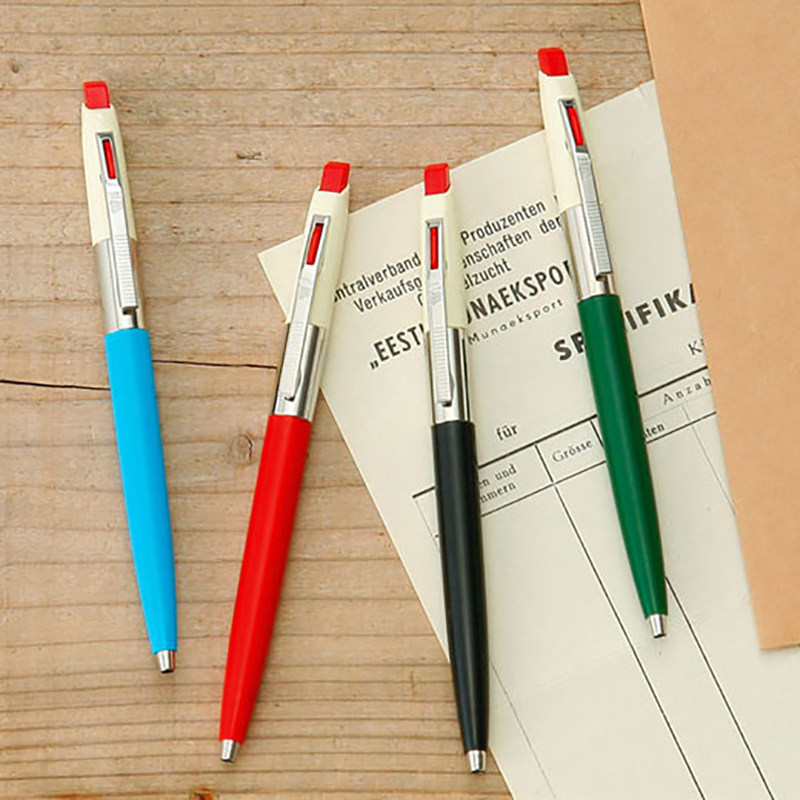 Hungary ICO Europe 70 Years Replica Edition Ballpoint Pen Vintage Ballpoint Pen Student Press Refill Smooth