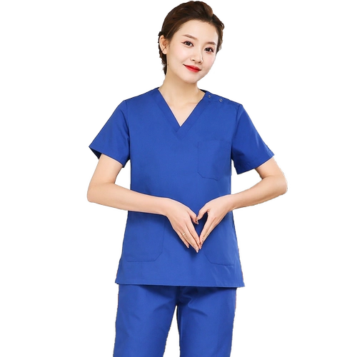 Комбинезон, комплект, униформа врача, короткий рукав