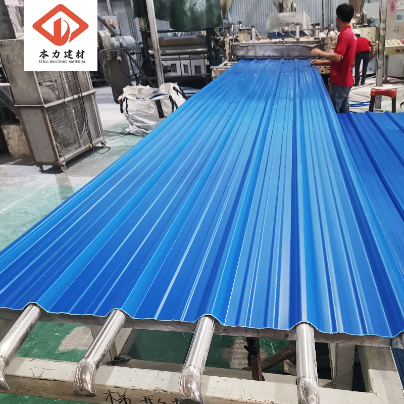 pvc plastic corrugated board workshop tile thermal insulation tile roof tile glue tile anti-corrosion wave tile plastic resin tile manufacturer