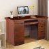 Bàn máy tính màu gỗ để bàn kinh doanh bàn ông chủ bàn phòng ngủ nhà đơn giản hiện đại bàn đơn giản - Bàn bàn học gấp thông minh Bàn