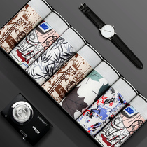 Large size loose mens underwear Mens Ice Silk sexy underwear mens trend personality summer thin trousers head mens summer