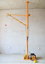 Indoor lifter Domestic lifter Lift brick hanging brick hanging grain hanging sand machine Full copper motor secure solid