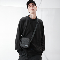 Tide brand function shoulder bag men and women leisure ins hip hop trampoline street day shoulder cross mobile phone Small Satchel Bag