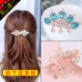 Hàn Quốc mũ nón kẹp tóc mùa xuân clip rhinestone cung top clip bangs clip tóc đuôi ngựa clip hoang dã kẹp tóc trang sức phụ kiện tóc dây buộc tóc cute