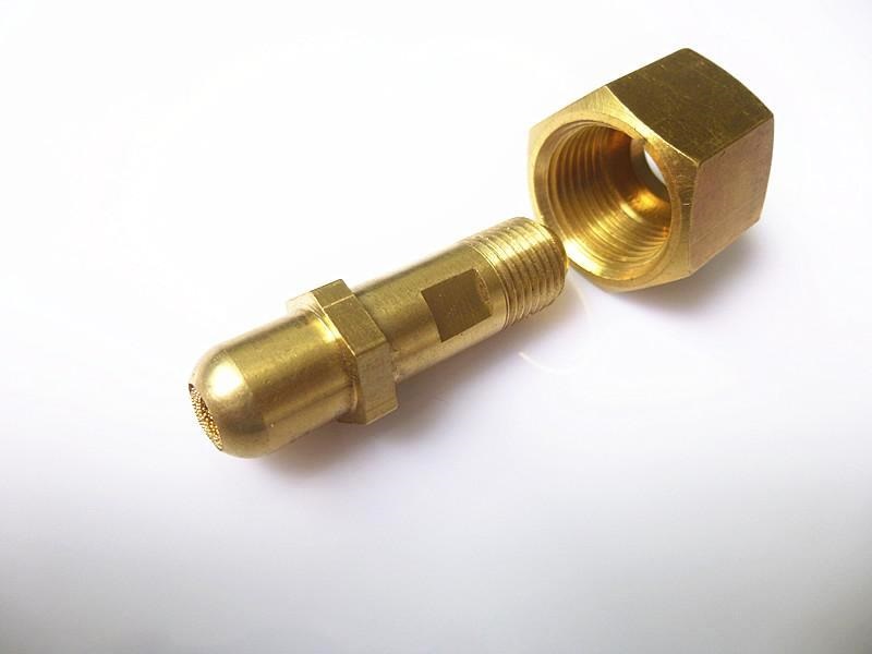 Pressure reducer valve and standard gas cylinder connector outer wire W21 8-14RHF Inner diameter 20mm Imperial 14 teeth