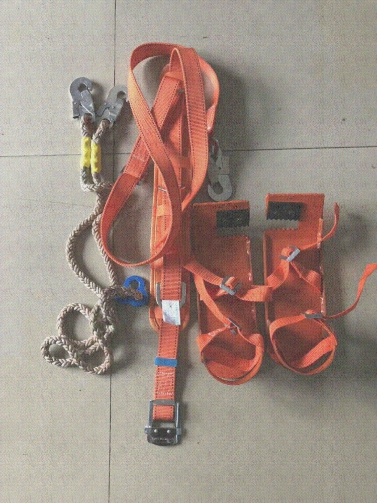 H Steel structure special climbing shoes foot buckle Climbing shoes Labor insurance high-speed rail shoes safety safety rope