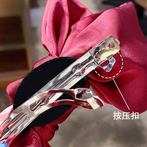 Японская заколка для волос с бантиком, заколка-крабик, аксессуар для волос, брендовые шпильки для волос, популярно в интернете