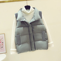 Bread clothing Vest Women short 2020 autumn and winter New Korean version of wear waistcoat vest down cotton jacket jacket