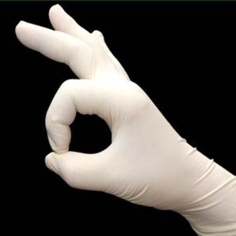 Disposable Rubber Latex Thickening Gloves Laboratory No Powder Domestic Inspection Laboratory