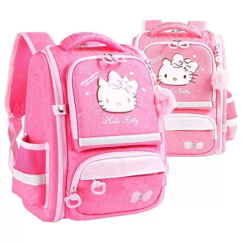 Hello Kitty, детский мультяшный космический вместительный школьный рюкзак легкий, 1–3 года, корейский стиль, защита позвоночника
