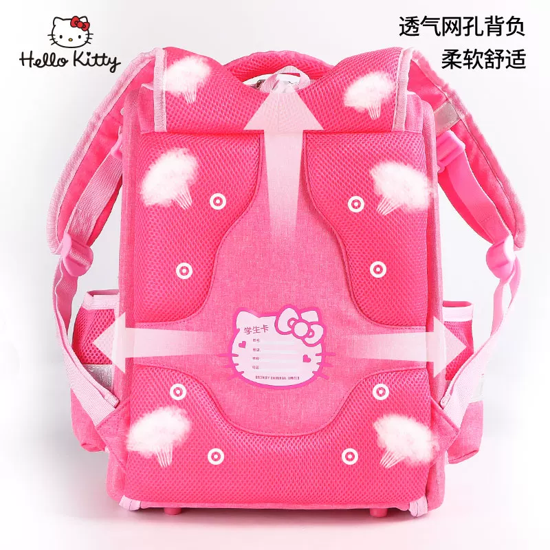 Hello Kitty, детский мультяшный космический вместительный школьный рюкзак легкий, 1–3 года, корейский стиль, защита позвоночника
