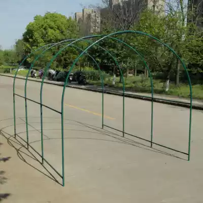 Rectangular vegetable design arch flower frame against the wall outdoor ground type large arched flower room simple climbing yard